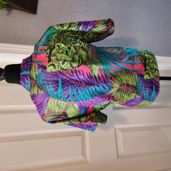 Colorful Womens Colerful Leapord Shirt - Picture 6 of 10